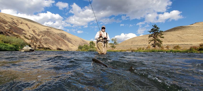 steve johnson trout spey yakima canyon wading